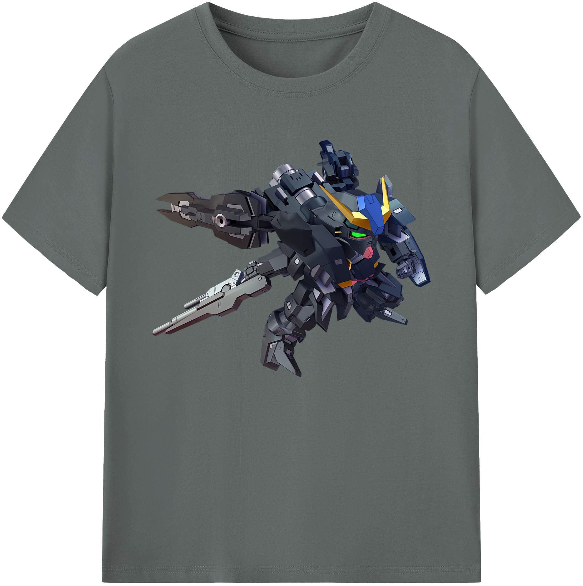 （画像用） 機動戦士ガンダム Mobile Suit Gundam 綿100％ メンズ半袖Tシャツ｜肌触りやわらか＆通気性
